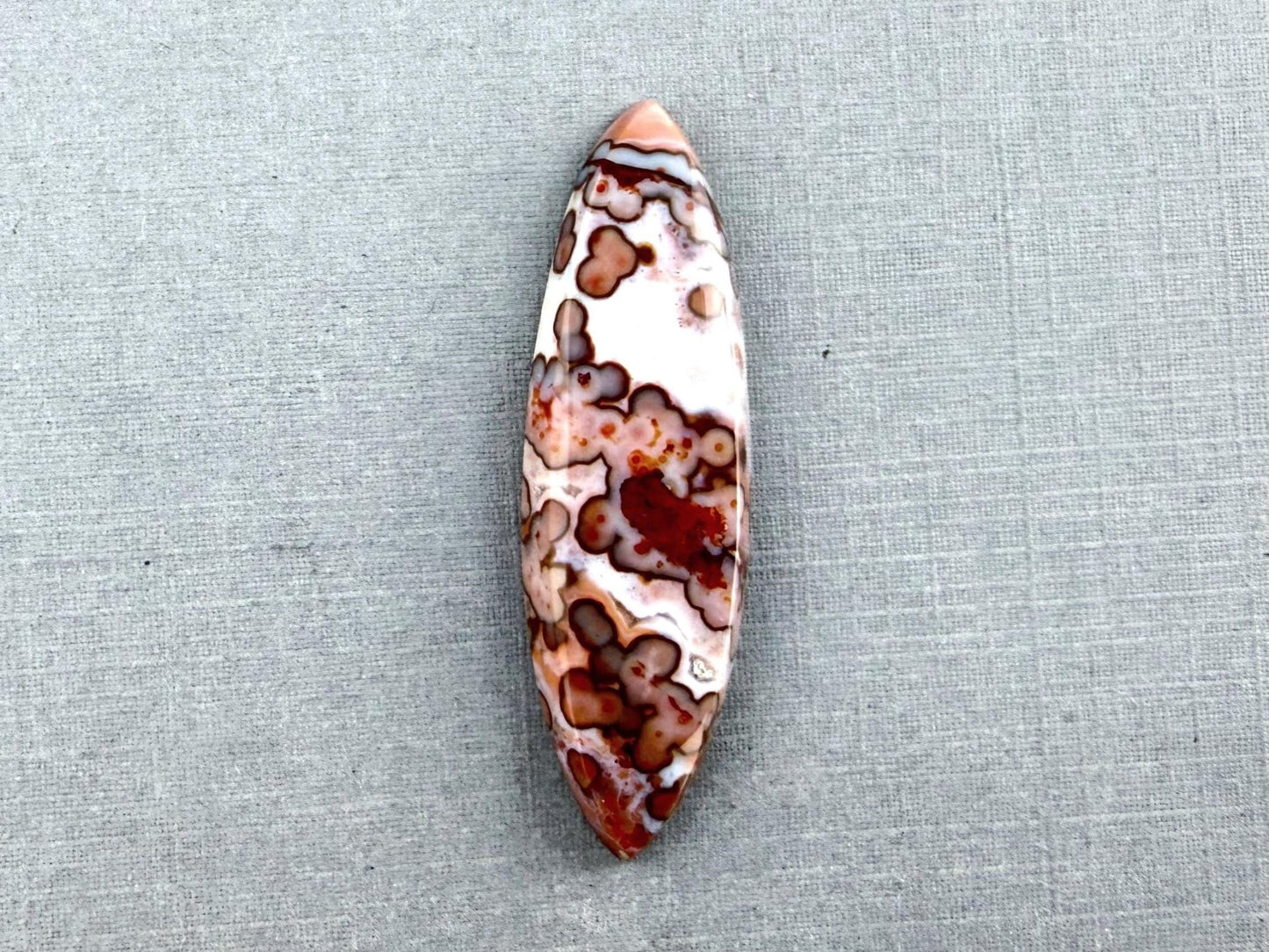 River Jasper Pair | Natural Orbicular Gemstone from Indonesia | JS214 - Gem Enthusiast