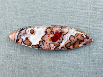River Jasper Pair | Natural Orbicular Gemstone from Indonesia | JS214 - Gem Enthusiast