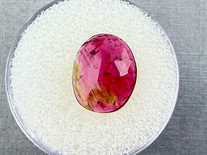 Rubellite Tourmaline Rose Cut Cabochon | Natural Gemstone | 3.5 carats | TR144 - Gem Enthusiast