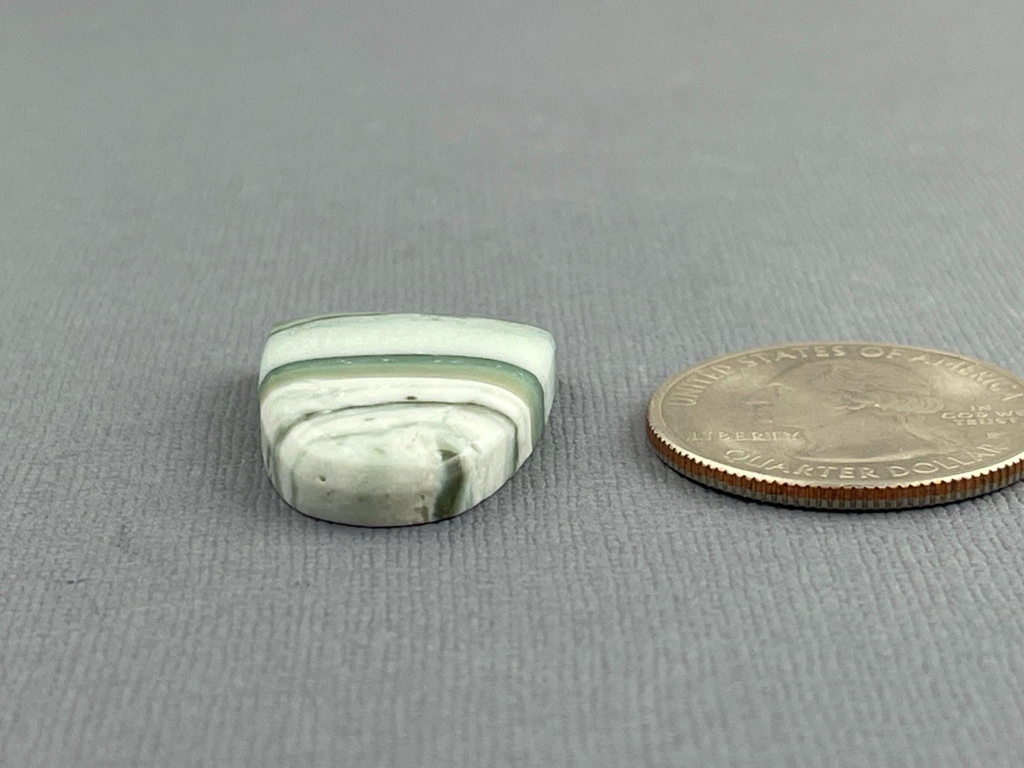 Saturn Chalcedony Cabochon | 25x18 mm | Natural Loose Gemstone | CA317 - Gem Enthusiast