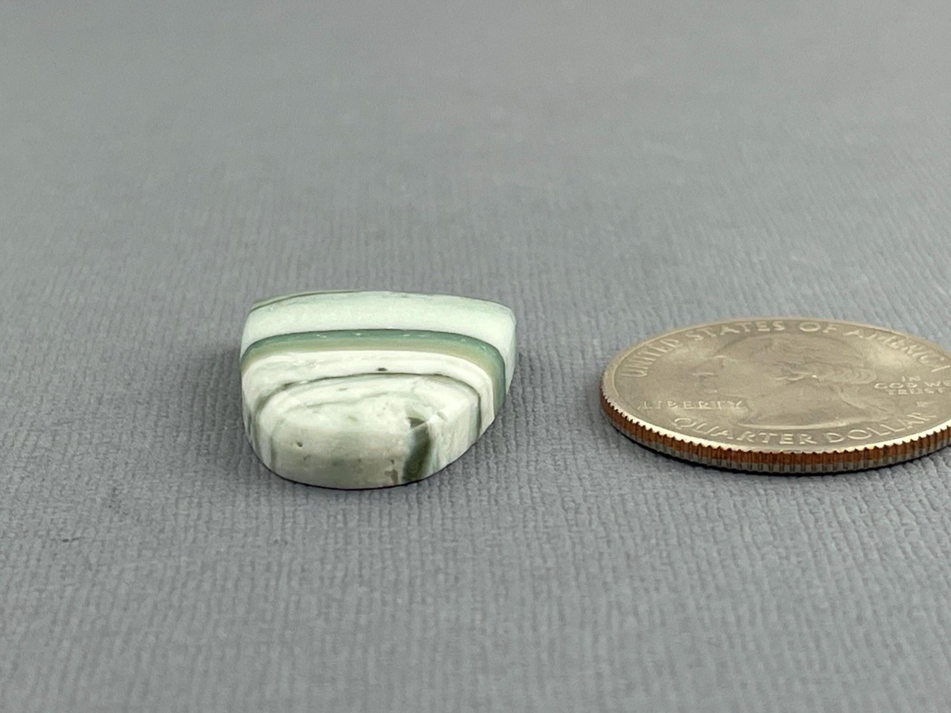 Saturn Chalcedony Cabochon | 25x18 mm | Natural Loose Gemstone | CA317 - Gem Enthusiast