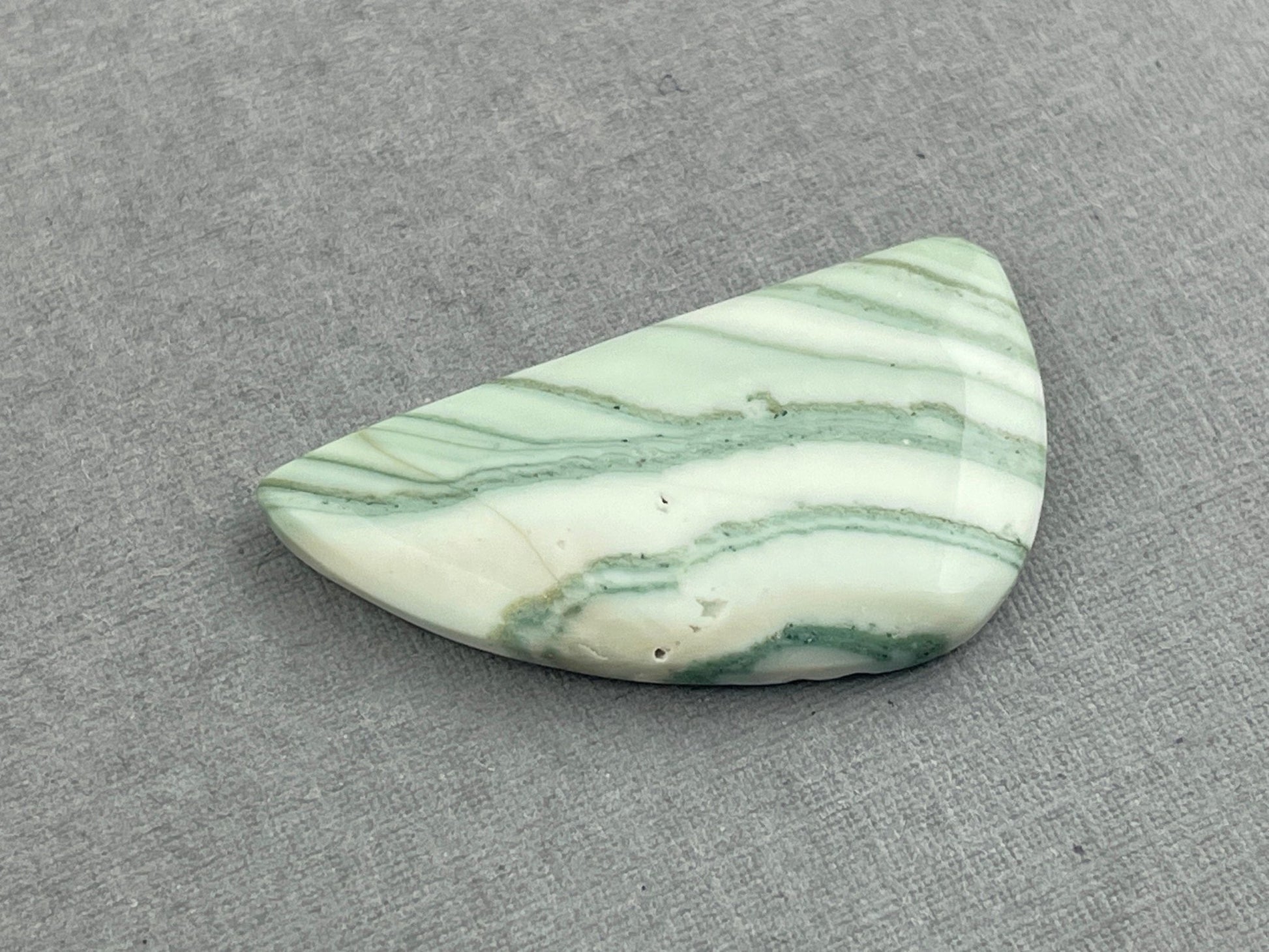 Saturn Chalcedony Cabochon | 28x16 mm | Natural Loose Gemstone | CA315 - Gem Enthusiast