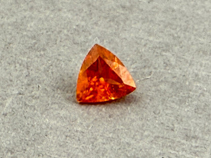 Spessartine Garnet Trillion | Mandarin Orange | 5.5mm | GS122 - Gem Enthusiast