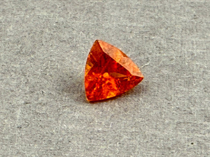 Spessartine Garnet Trillion | Mandarin Orange | 5.5mm | GS122 - Gem Enthusiast