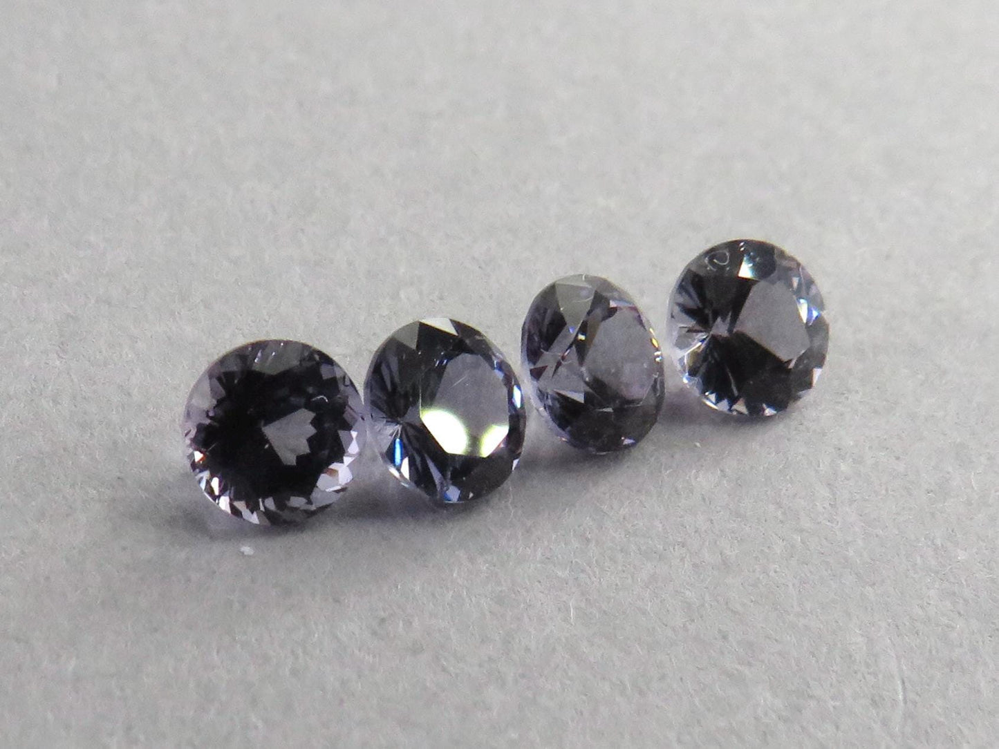 Spinel Faceted Round | 4.3x4.3mm, 1.53ct | Per Stone | Okkamptitiya, Sri Lanka | SL134 - Gem Enthusiast