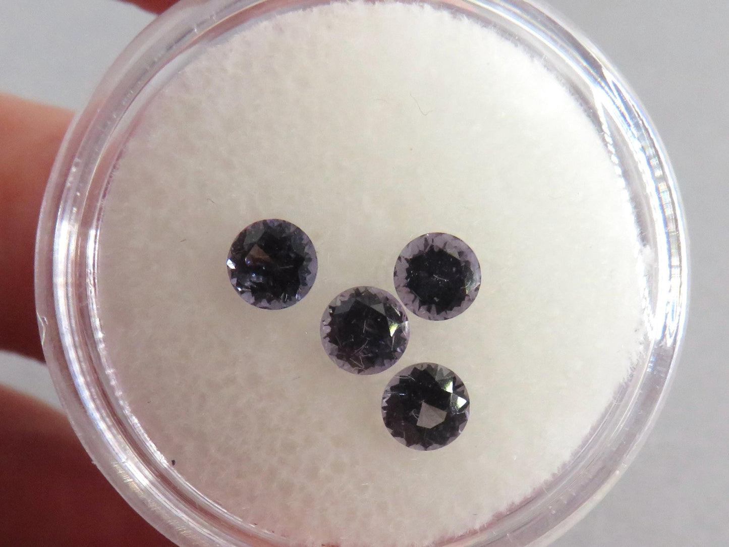 Spinel Faceted Round | 4.3x4.3mm, 1.53ct | Per Stone | Okkamptitiya, Sri Lanka | SL134 - Gem Enthusiast