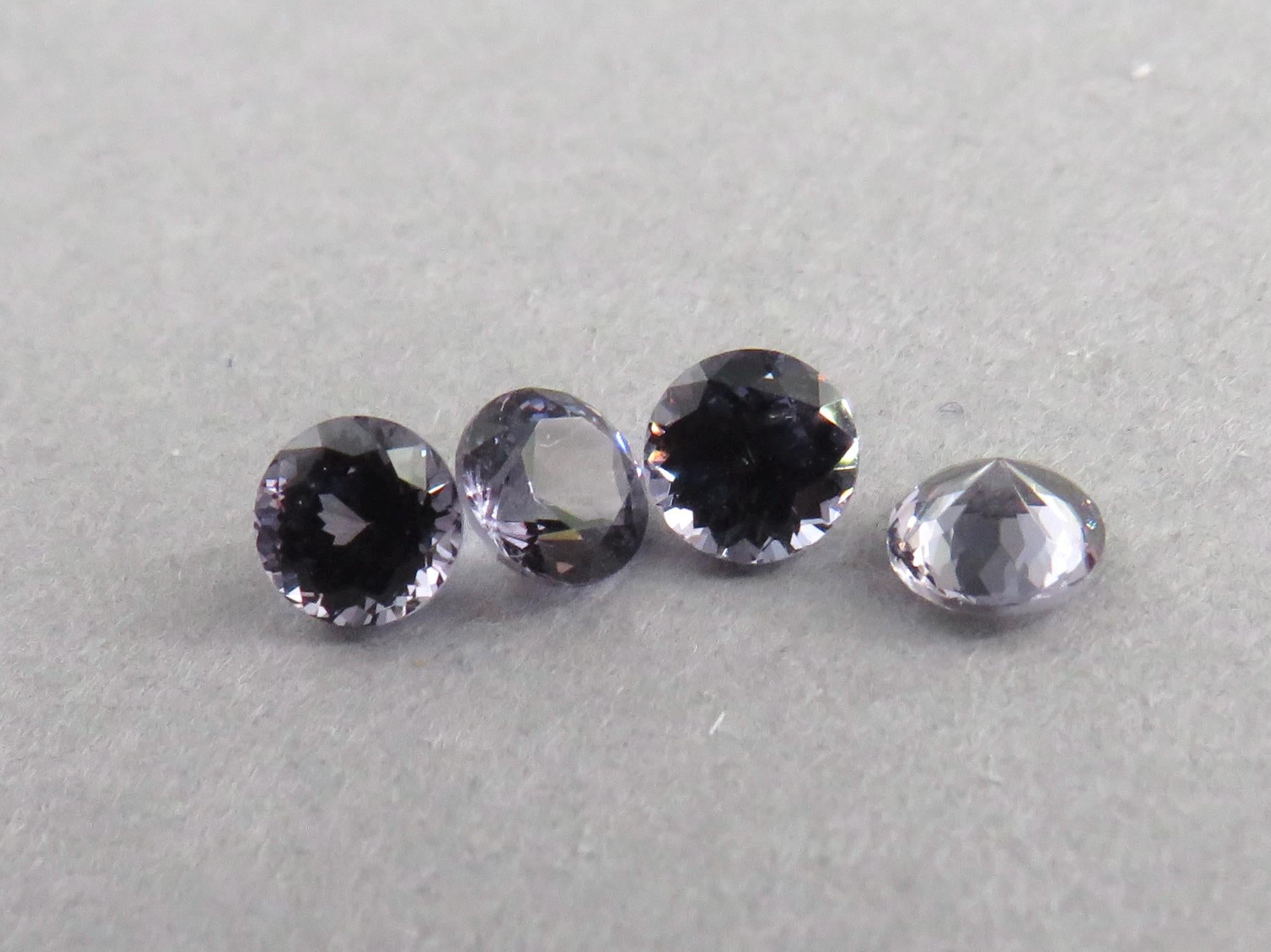 Spinel Faceted Round | 4.3x4.3mm, 1.53ct | Per Stone | Okkamptitiya, Sri Lanka | SL134 - Gem Enthusiast