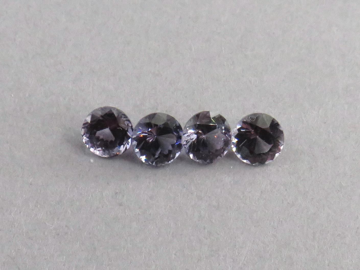 Spinel Faceted Round | 4.3x4.3mm, 1.53ct | Per Stone | Okkamptitiya, Sri Lanka | SL134 - Gem Enthusiast