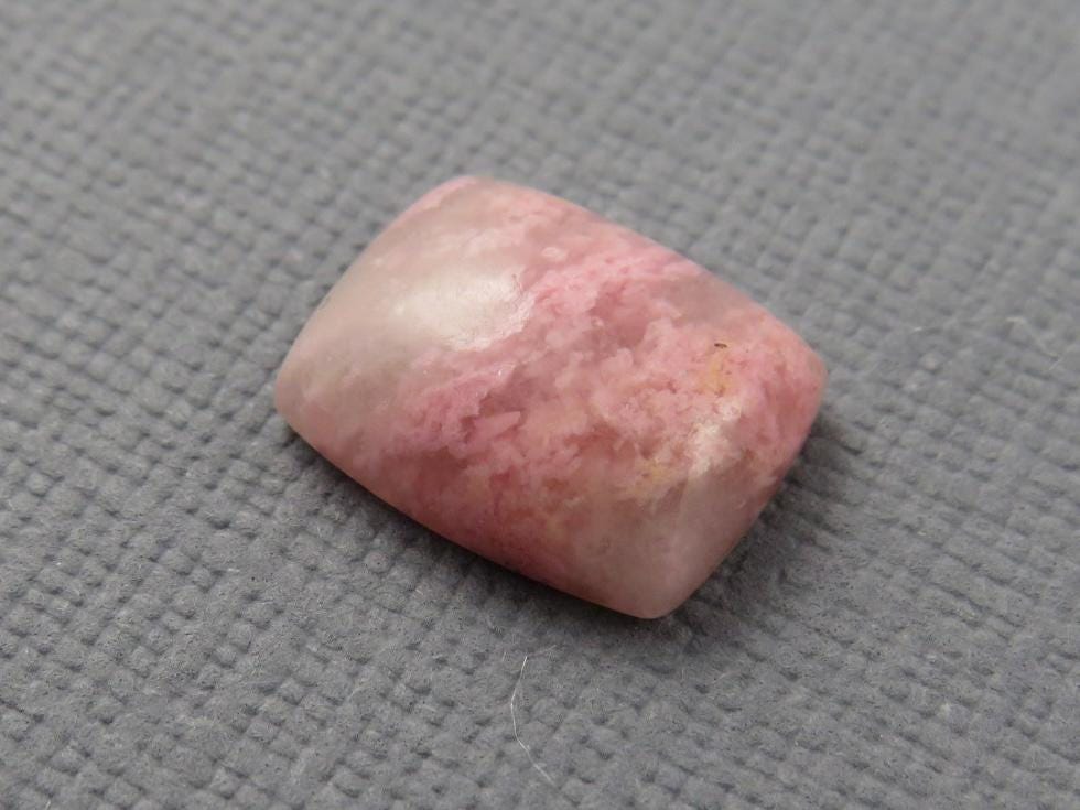 Sunset Rhodonite | 12x9 mm | Natural Cabochon Mined in Italy | RD103 - Gem Enthusiast