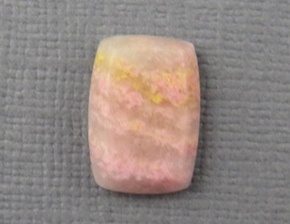 Sunset Rhodonite | 13x9 mm | Natural Cabochon Mined in Italy | RD102 - Gem Enthusiast