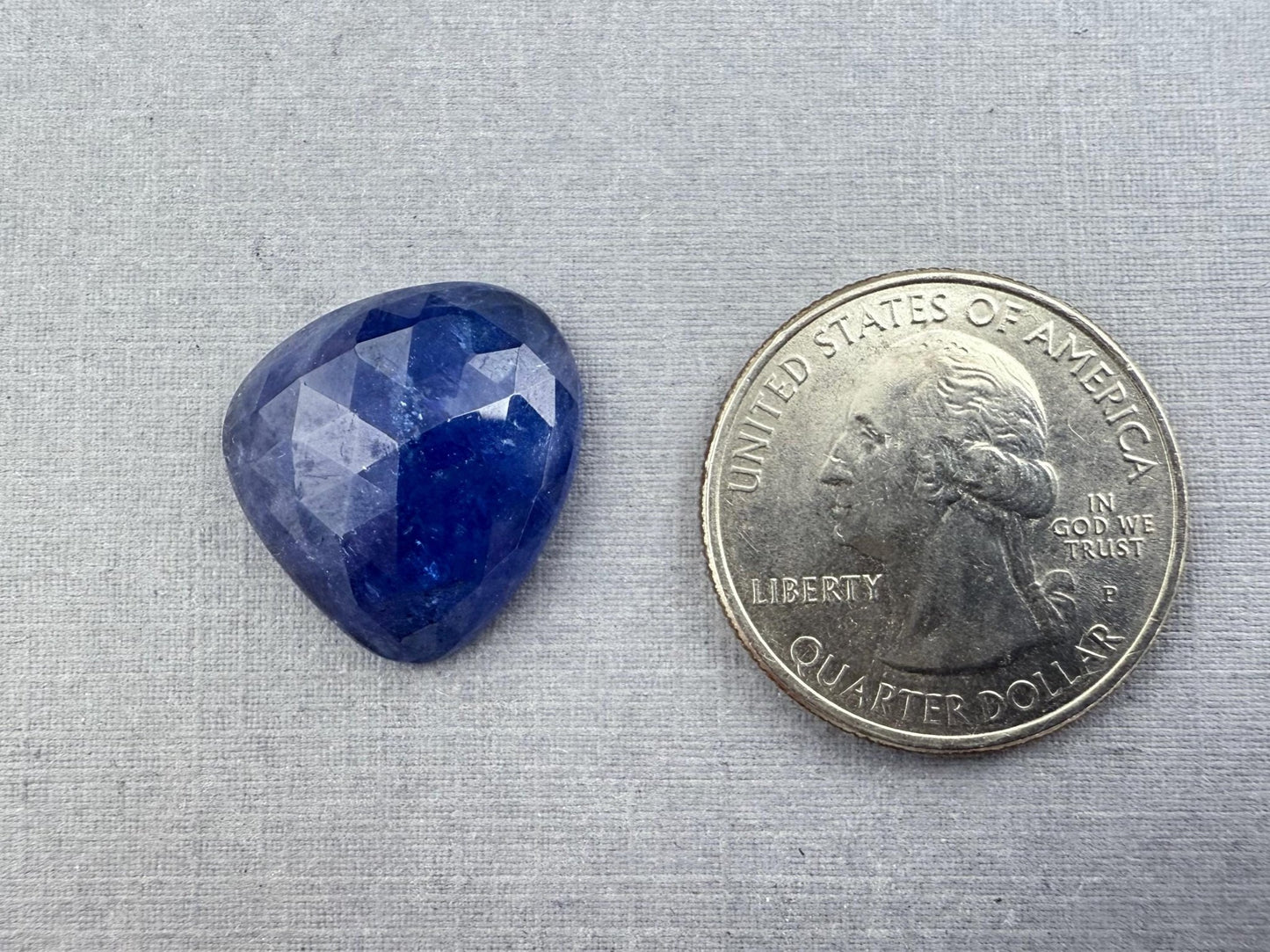 Tanzanite Rose Cut Freeform | Natural Loose Gemstone | TA104 - Gem Enthusiast