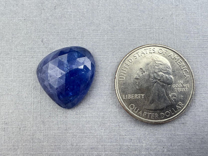Tanzanite Rose Cut Freeform | Natural Loose Gemstone | TA104 - Gem Enthusiast