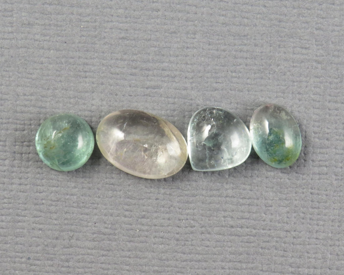 Tourmaline Cabochons | 6ct | 4 - Stone Lot | TO558 - Gem Enthusiast