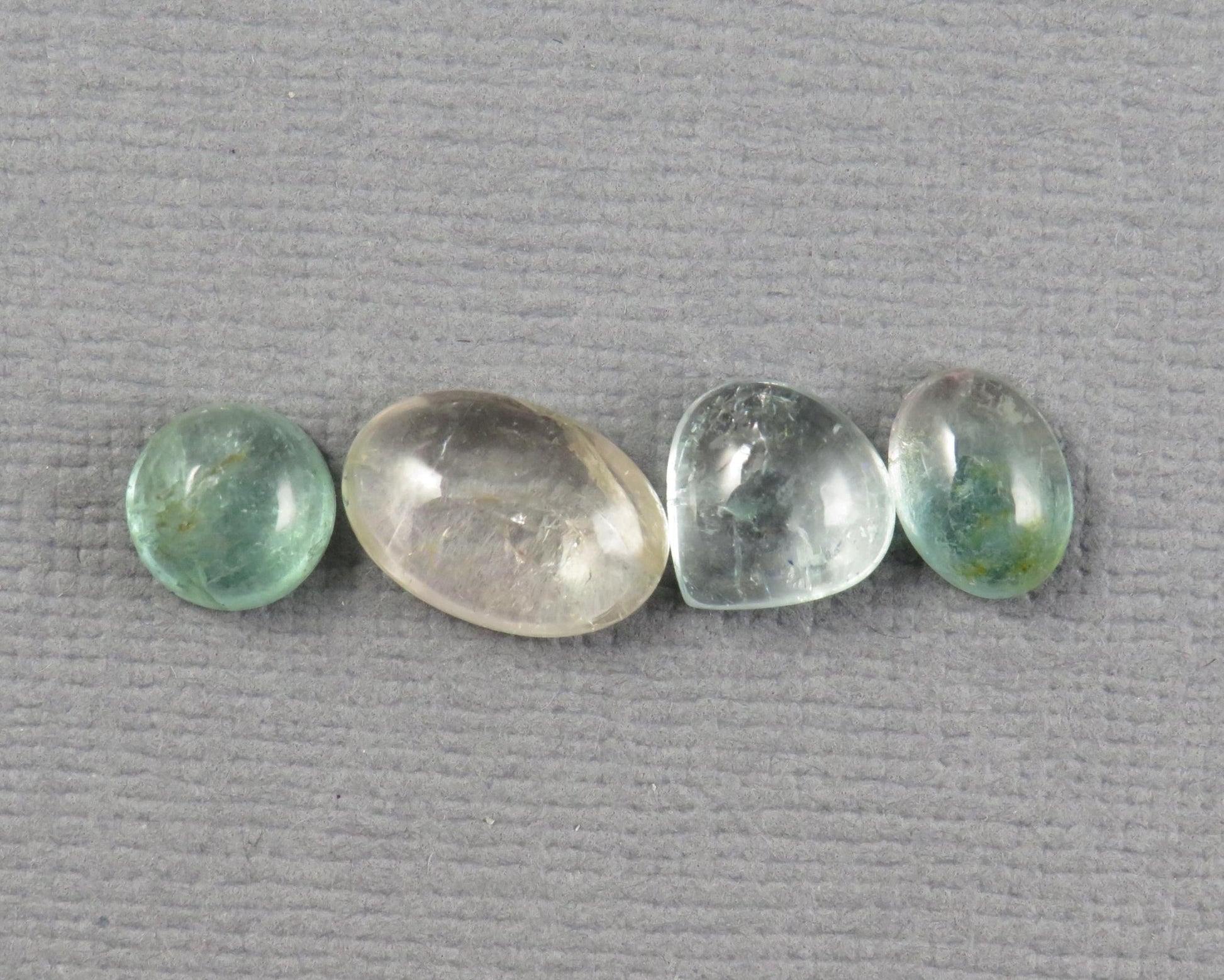 Tourmaline Cabochons | 6ct | 4 - Stone Lot | TO558 - Gem Enthusiast