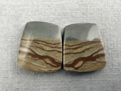 Wild Horse Canyon Jasper Pairs | Mined in USA | JS339 - Gem Enthusiast