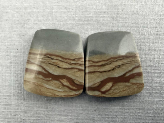 Wild Horse Canyon Jasper Pairs | Mined in USA | JS339 - Gem Enthusiast